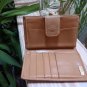 Vintage Fendi Pequin Stripe Bifold Wallet w Coin & Card Slots #2251-01692-048!
