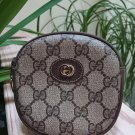 Vintage GUCCI GG Canvas Pouch Small Bag Beige Authentic 030-904-0215!