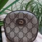 Vintage GUCCI GG Canvas Pouch Small Bag Beige Authentic 030-904-0215!