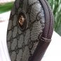 Vintage GUCCI GG Canvas Pouch Small Bag Beige Authentic 030-904-0215!