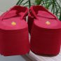 VTG Volatile Y2K RED Studded Platform Flip Flop Thong Sandals - Size 8 - Excellent!