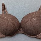 Torrid Very Sexy XO Boost Plunge Beige Lace Push Up Bra 40DD - NWOT!