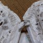VTG Lou 1032 Sheer Partially-Lined White Lace Balconette Bra - Size 40D - Made in France - NWOT!