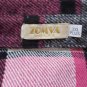 ZOMVA 3X Plus Size Long Flannel Plaid Shacket Jacket Button Down Shirt Coat w Pockets - NWOT!