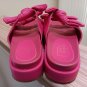 SHU SHOP KIKI Bow Flatform Slide Sandal in Magenta - Size 8 - NWOT!