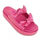 SHU SHOP KIKI Bow Flatform Slide Sandal in Magenta - Size 8 - NWOT!