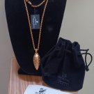 VTG SWAROVSKI SIGNATURE Goldtone RHINESTONE CRYSTAL necklace w 30" chain - NWT! VTG SWAROVSKI SIGNATURE Goldtone RHINESTONE CRYSTAL necklace w 30" chain - NWT!
