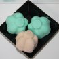 creamy, handmade, moisturizing bath bombs