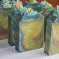 Soap cold process, with Silk and milk, creamy and bubbly CP soap