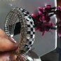 Tanzanite Swarovski Silver Bracelet Bangle High Quality Zircon