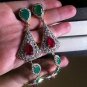 Classic CHIC Christmas Tree Earring! 925 Sterling Silver! 18KGP Yellow Gold EST