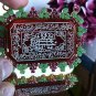 Inscript Yemen Agate Akik Carnelian 18k Gold Panjatan Allah Islamic Pendant!