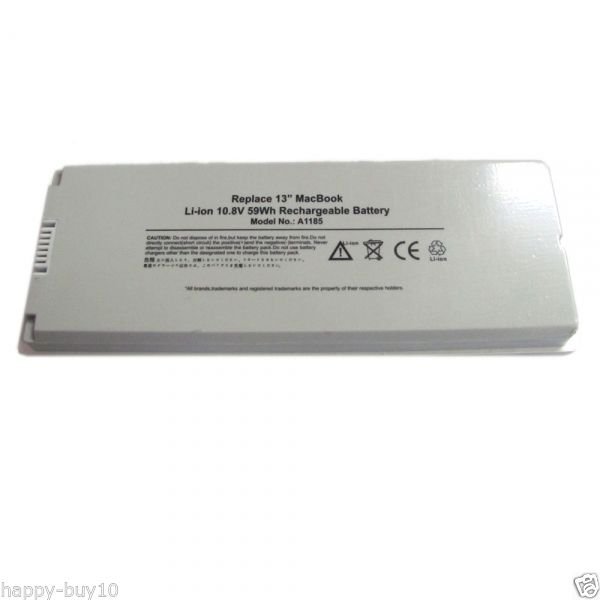 Batteria Generic A1185 5600mAh 10.8V Per MacBook 13" A1181 (2008) – Ricambio Compatibile E Affidabile