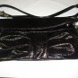 J-Luxury jelly/ Plastic Black Clutch Bag With Shoulder Straps