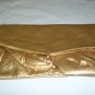 J-Luxury jelly/Plastic gold  Diamond Flap Clutch Bag