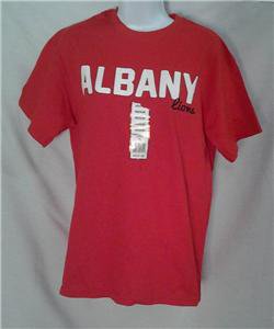 NFHS Red Albany Lions Tee Shirt L NWT