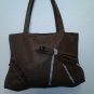 Fashion Handbag Brown w Silver Accents NWOT 25006
