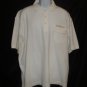HARRITON CREAM GREEN VALLEY RANCH SHORT SLEEVE SIZE XXL  NWOT 2048