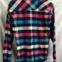 Mens Tool Jeans Multi color Flannei Shirt 2XL NWT