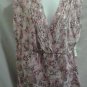 Womens Bobbi Brooks Multi Color Pink/Maroon Sleeveless Top 1XL ( 16-18) NWT