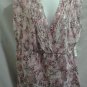 Womens Bobbi Brooks Multi Color  Pink/Maroon Sleeveless Top M ( 8-10 )   NWT