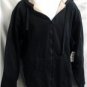 Mens Open Trails  Black  Flannel  Zip Up With  Hoddie  Jacket  XL NWT