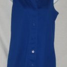 LADIES  TEAMWORK ATHLETIC  ROYAL BLUE SLEEVELESS JERSEY SIZE S  NWT  2102