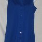 LADIES  TEAMWORK ATHLETIC  ROYAL BLUE SLEEVELESS JERSEY SIZE S  NWT  2102
