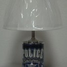 New Police License Plate Lamp with Shade