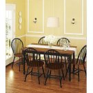 Dining Set 7 Pc Table Chair Dinner Room Kitchen Wood Farmhouse Country Furniture
