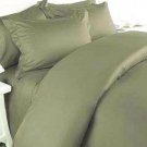 1000TC SOLID SAGE QUEEN SIZE DUVET SET - 100% EGYPTIAN COTTON