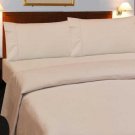 1000TC SOLID TAUPE OLYMPIC QUEEN SIZE SHEET SET - 100% EGYPTIAN COTTON