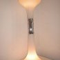 PANTON ERA, MUSHROOM FLOOR LAMP(FROSTED GLASS AND CHROME)