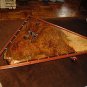 Hand carved coffe table, the style of George Nakashima