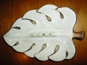 A 43 Year old Ashtray by Treasure Craft, dated and signed