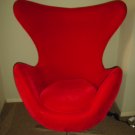 The egg chair by Arne Jacobsen.(reproduction