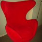 The egg chair by Arne Jacobsen.(reproduction