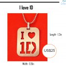 One Direction - Stainless Steel Necklace