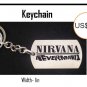 Nirvana Keychain made in Stainless Steel - Nevermind