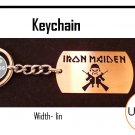 Iron Maiden Stainless Steel Keychain - Amazing