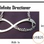 One Direction "Infinite Directioner" Necklace made in Stainless Steel - Outstanding finish