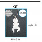Beautiful PSY Necklace made in Stainless Steel - Outstanding finish -Worldwide shipping