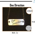 Beautiful One Direction necklace made in Stainless Steel - Outstanding finish -Worldwide shipping