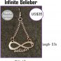 Justin Bieber "Infinite Belieber" Beautiful Earrings made in Stainless Steel - Outstanding finish