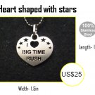 Big Time Rush -Necklace made in Stainless Steel - Beautiful finish -Worldwide shipping