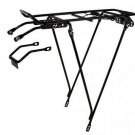 Bike Rack Rear Pannier Carrier Suits 26, 28 and (700c) Wheels Black