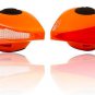 LED Security Bicycle + Helmet Light Set Spannniga With Batteries