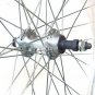 26 x 1.75 Rear Wheel - Solid Axle for Freewheels, BLACK Rim