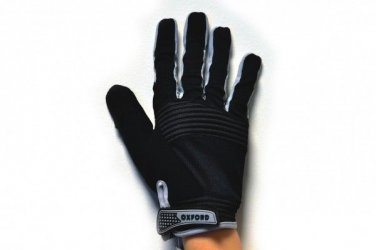 Full Length Gloves MTB - Black Small Medium Large & XL Riding Race