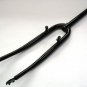 22.2mmThreaded 700c Hybrid Bike Forks Black with Pivots